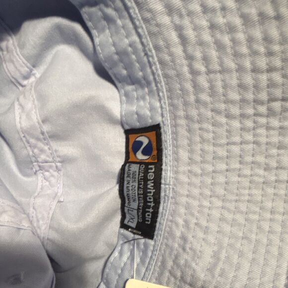 3 Bucket Hat Bundle Blue Beige Brown Plaid Butterfly L/XL - Picture 3 of 14